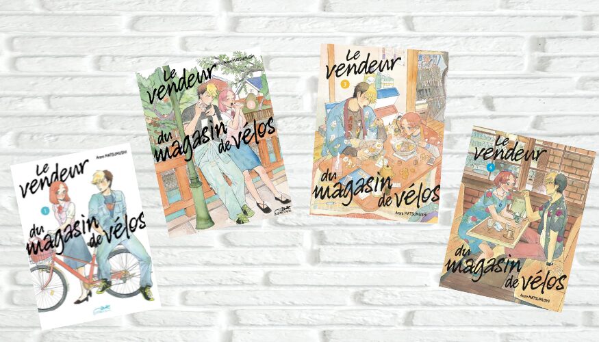 Manga : Le vendeur du magasin de vélos - Olive Banane et Pastèque